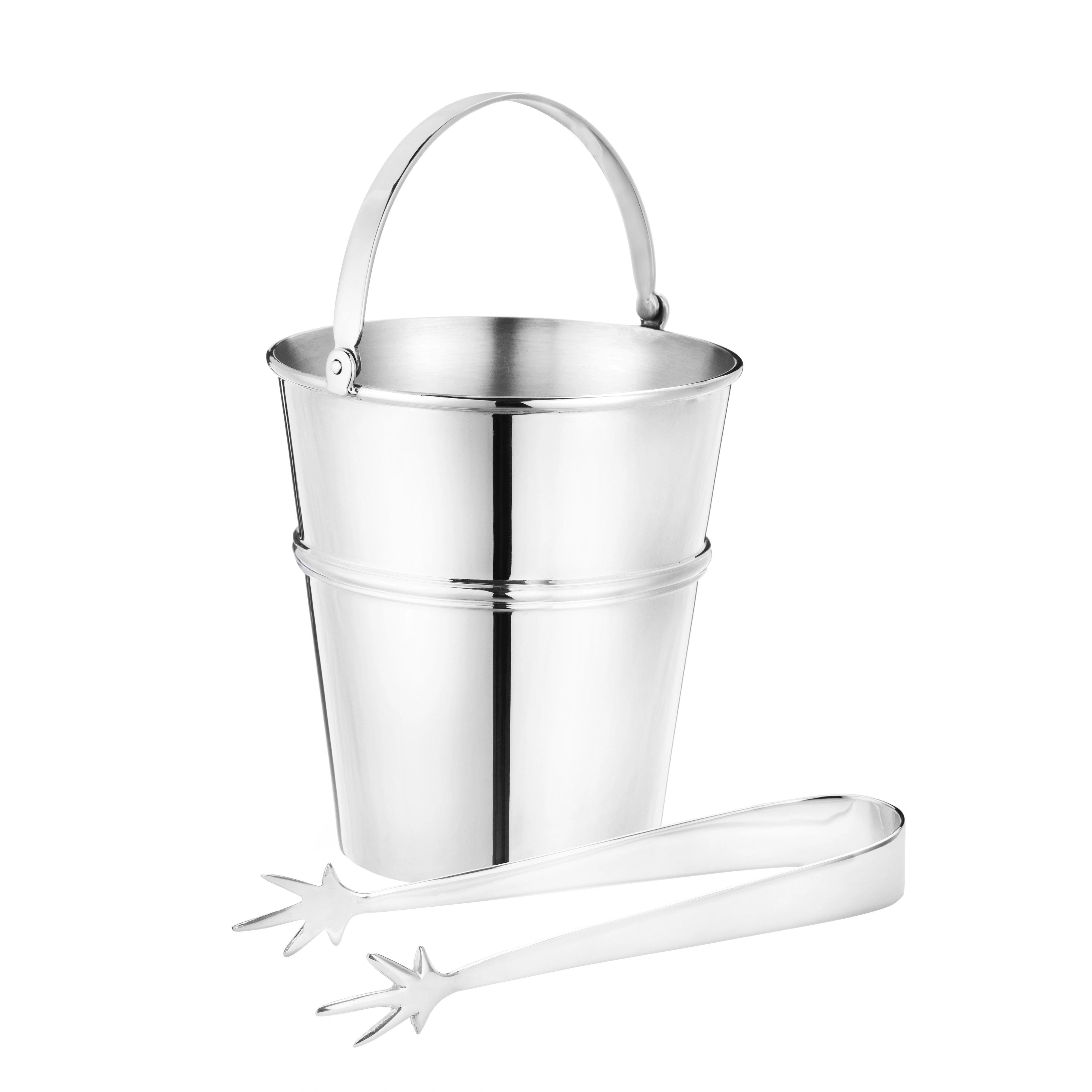 Plain Ice Bucket with handle
