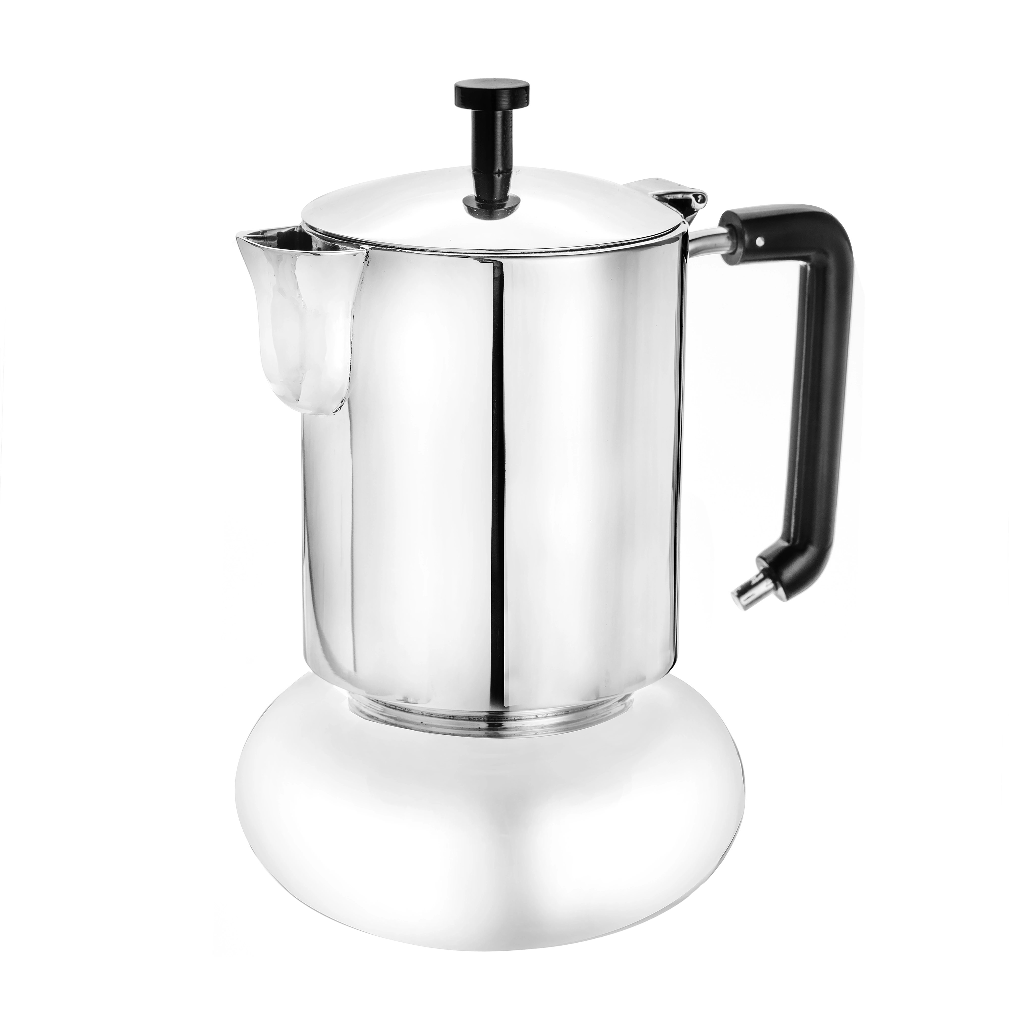 2 in 1 Coffe Pot | Round Bottom Bowl an be used to keep hot water to keep it warm or can be used for milk/sugar